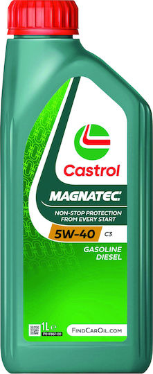 Castrol Magnatec Synthetic Car Oil 5W-40 1lt