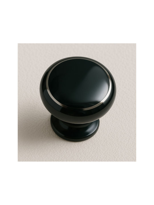 Buton Mobilier din Lemn Black Gold Stripe 3501.5G.26 1buc
