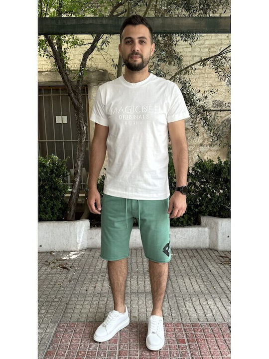 BodyTalk Men's Athletic Shorts Green