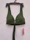 Bikini Triangle D Cup Khaki