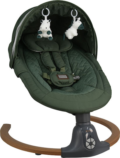 Bebe Stars Fluffy Elektrisch Baby Relax Forest Green Bebe Stars Fluffy Elektrisch Baby Relax Forest Green