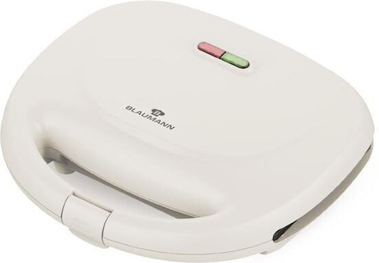 Blaumann Τοστιέρα για 2 Τοστ 750W Μπεζ BL-9019