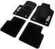 Me Premium Set of Front and Rear Mats 4pcs for Fiat 500 Black