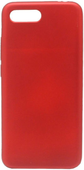 Jelly Case Flash Mat Huawei Honor 10 Rot