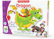 Primul Meu Puzzle de Podea Dragon