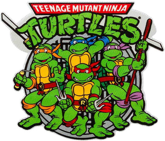 Tmnt© Gruppe Mono Quick 18256 6 x 7,1 cm Klebeetikett Onp-18256