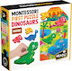Headu Montessori My First Dinosaur Puzzle 4 Wooden Shapes