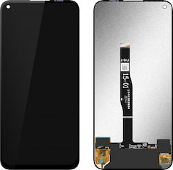 Madrid Papel Οθόνη με Πλαίσιο για Huawei nova 5i, nova 6 SE, nova 7i, P20 lite, P40 lite 4G (Μαύρο)