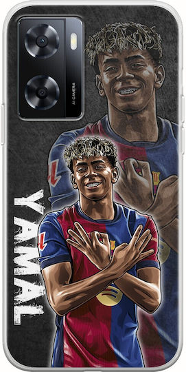 Football Stars Lamine Yamal Oppo A57 4g Flexible Tpu Διάφανη Σιλικόνη