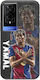 Football Stars Lamine Yamal Tcl 50 5g Black TPU Black Silicone
