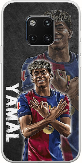Football Stars Lamine Yamal Huawei Mate 20 Pro Flexible TPU Transparent Silicone