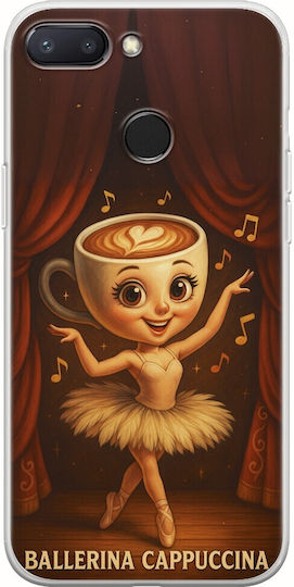 Brainrot Ballerina Cappuccina Xiaomi Redmi 6 Flexible TPU Transparent Silicone