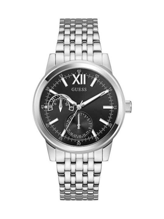 Guess Men's Watch 42mm Battery with White Metal Bracelet