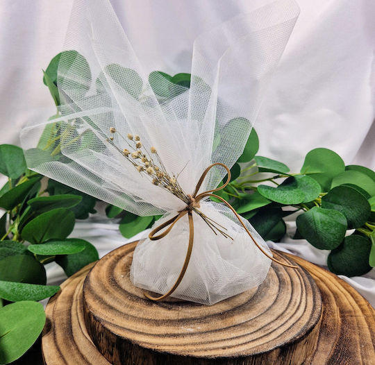 Hochzeitsgeschenk Organza Kordel Natürliche Schleierkraut