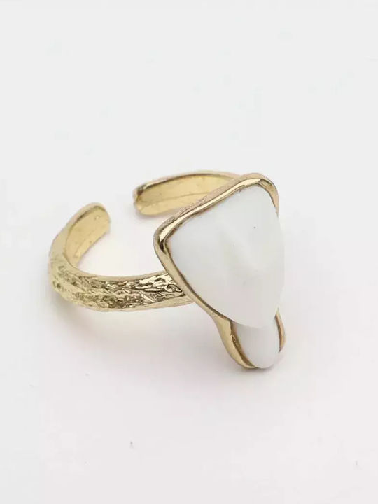 Kalliope Women's Gold Plated Ring