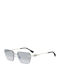 Dsquared2 Men's Sunglasses with Silver Metal Frame and Blue Mirror Lens D20102/S010/08