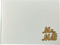 Themagio Wedding Wish Book 27x20cm Ecru Mr&mrs Themagio Wedding Wish Book 27x20cm Ecru Mr&mrs