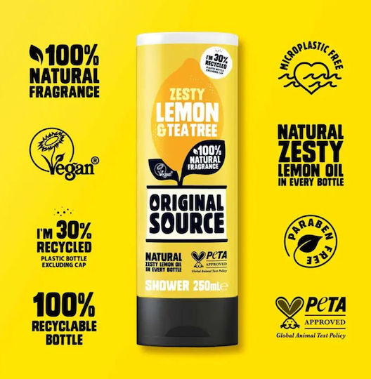 Original Source Shower Gel Lemon Tea Tree 250ml