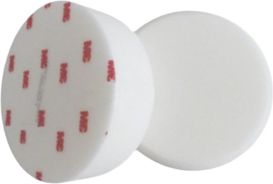 3m Microfinishing Compounding Pad White Σκληρό Σφουγγάρι Αλοιφαδόρο Άσπρο 1τμχ