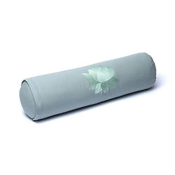 Йога възглавница цилиндър Lotus Yogi & Yogini органичен памук 60x16см Йога възглавница цилиндър Lotus Yogi & Yogini органичен памук 60x16см