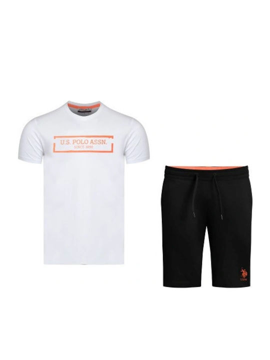 Us Polo Assn Ανδρικο Σετ Μπλουζα Σορτς Μπουφαν 132 66291 49351 509