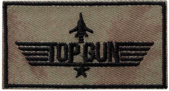 Лого на Top Gun Maverick© Mono Quick 18302 3.7 X 6.8 см самозалепващо Onp-18302
