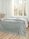 Aigaion Tagesdecke Einzelbett Teal 170x240cm