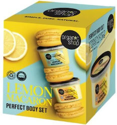 Natura Siberica Lemon Macaron Fusion Perfect Body Set Body Scrub Lemon Macaron - Body Exfoliator Lemon 250ml & Body Souffle Lemon Macaron - Body Lotion Lemon 250ml Natura Siberica Lemon Macaron Fusion Perfect Body Set Body Scrub Lemon Macaron - Body Exfoliator Lemon 250ml & Body Souffle Lemon Macaron - Body Lotion Lemon 250ml