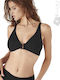 Bikini Τριγωνάκι D Cup Μαύρο