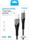 YOURZ USB 2.0 Cable USB-C male - USB-A 1m 57245