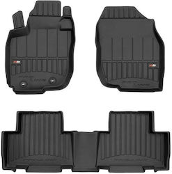 Frogum Set of Front and Rear Mats 4pcs for Toyo...