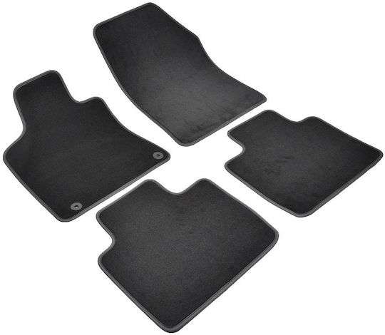 Umbrella Set Covorașe Față și Spate 4buc din Covor pentru Mini UNU Ford Margine 2018 Negre