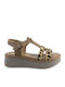 Women's Platform Shoes Beige