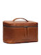 Beauty Case Toiletry Bag Leather Chesterfield Brand Limone C08.049531 Tan