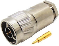 JYC Stecker N-Stecker männlich 10Stück Silber (...