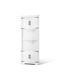 Corner Wardrobe White 68.5x36x171cm