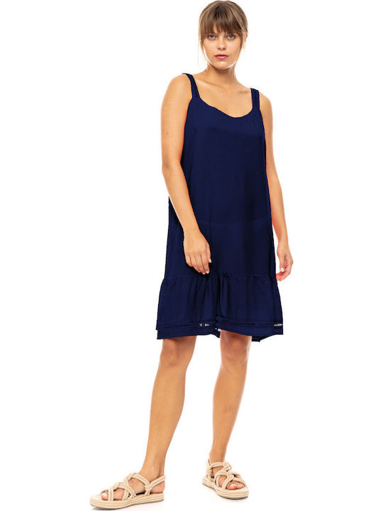 Pink Label Damen Kleid Strand Yacht Blue