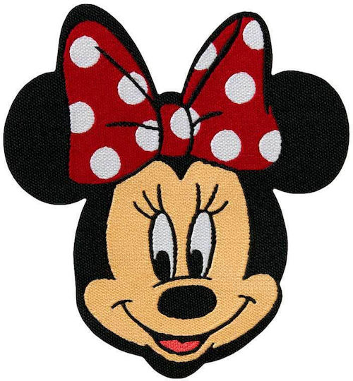 Minnie Mouse© Head Mono Quick 14277 7 X 6.5 Cm Adhesive Onp-14277 Sewing Supplies