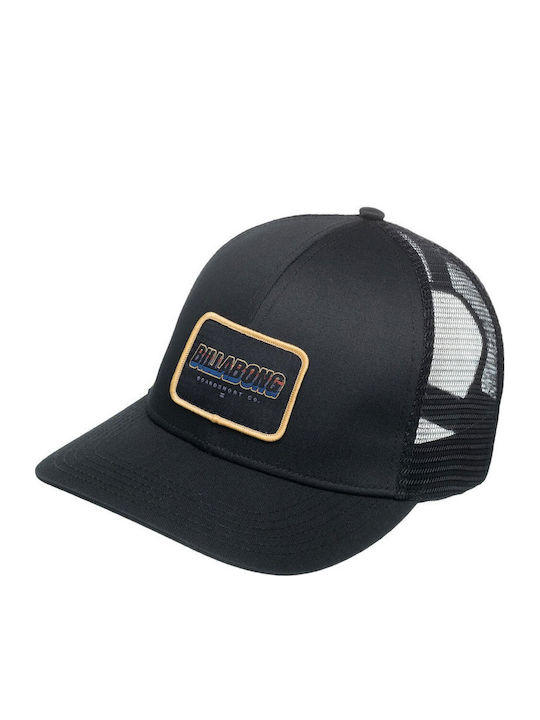 Billabong 'Walled' Trucker Men's Cap Ebyha00137-blk Blk Black