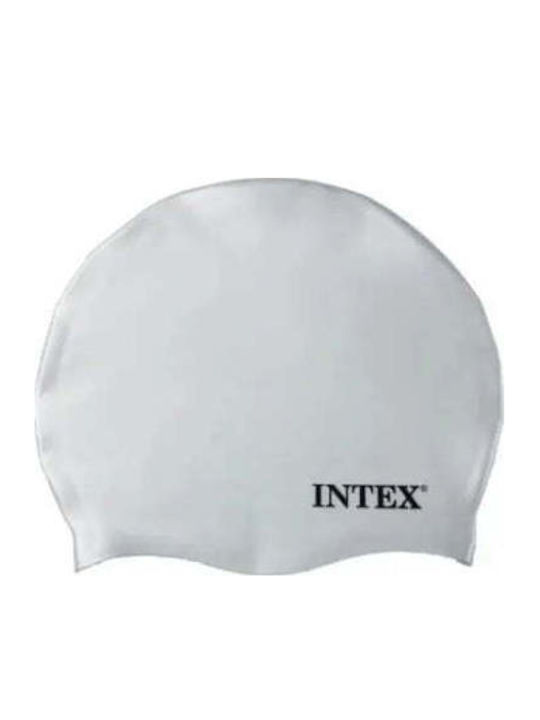 Intex Σκουφάκι Κολύμβησης Silicone Λευκό 55992