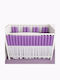 Individual Crib Bumpers Purple