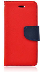 Θήκη Fancy Book Huawei P9 Lite Mini Red