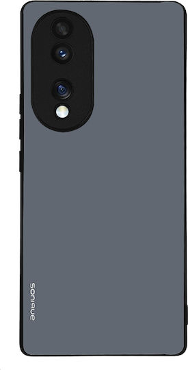 Sonique Colorbloc Serie Hülle für Honor 70 5G Blau Grau