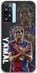 Stele Fotbalistice Lamine Yamal Oppo A77 5g TPU Flexibil Silicon Transparent