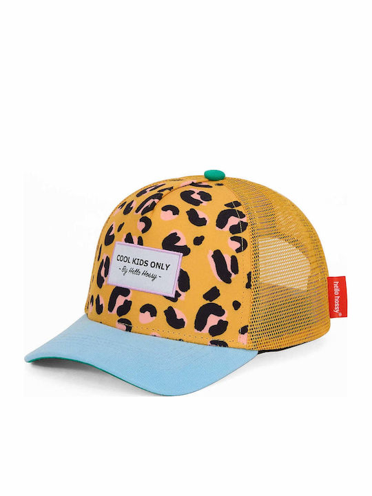 Hello Hossy Kids' Hat Jockey Fabric Multicolour