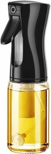 Oliviera Siks Glass Spray Bottle Oil Vinegar Other Liquids 210 Ml Black Color