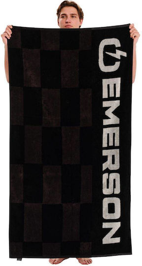 Emerson Beach Towel Black