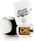 Danger Equipment Boxing Gloves Leather for Match White