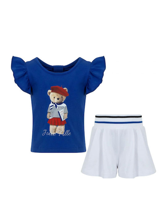 Kids' Set with Shorts Summer 2pcs Gray