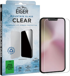 Eiger Tempered Glass 0.3mm (iPhone 16e, iPhone 14, iPhone 13, iPhone 13 Pro) Eiger Tempered Glass 0.3mm (iPhone 16e, iPhone 14, iPhone 13, iPhone 13 Pro)